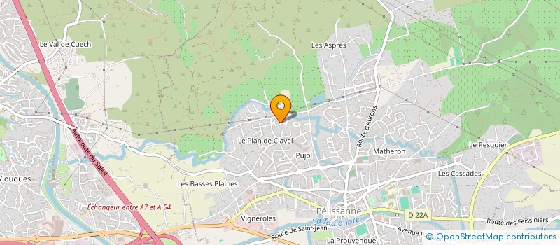 localisation de l'entreprise FOX MIKE  PELISSANNE