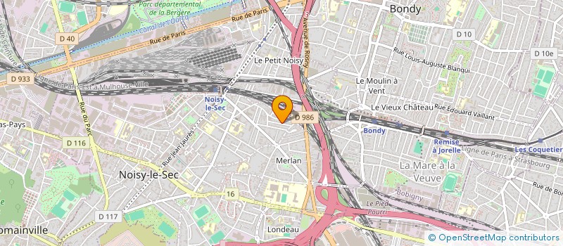 localisation de l'entreprise FOX MIKE à NOISY-LE-SEC