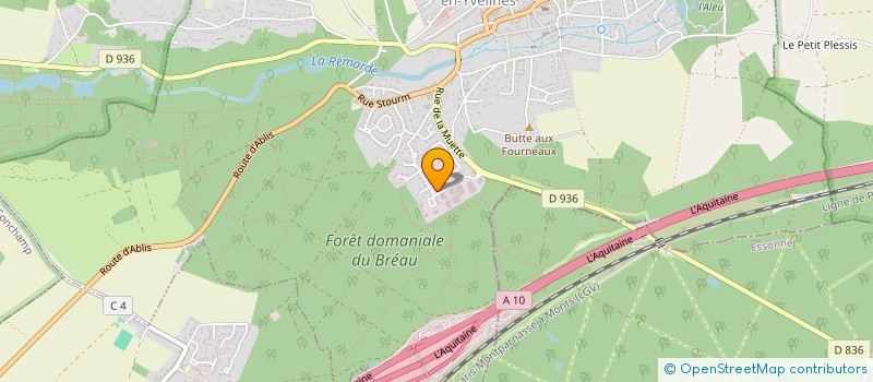 localisation de l'entreprise FOX NEGOCE à SAINT-ARNOULT-EN-YVELINES