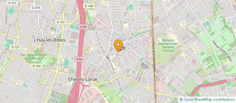 localisation de l'entreprise FOX OFFICE  L'HAY-LES-ROSES