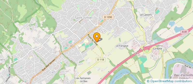 localisation de l'entreprise FOX PURCHASING SERVICES  SAINT-ISMIER