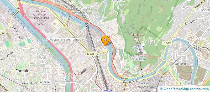 localisation de l'entreprise FOX SERVICES MALINS  GRENOBLE