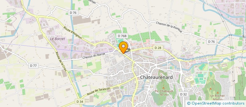 localisation de l'entreprise FOX STAR GAMES  CHATEAURENARD