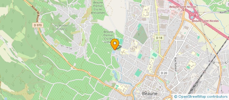 localisation de l'entreprise FOX-SURVIE à BEAUNE