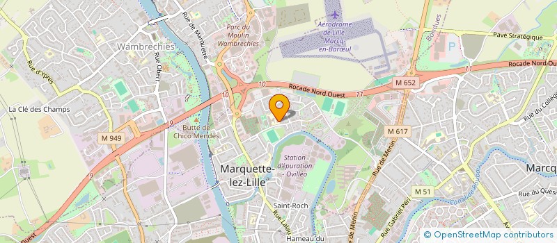 localisation de l'entreprise FOX TD  MARQUETTE-LEZ-LILLE