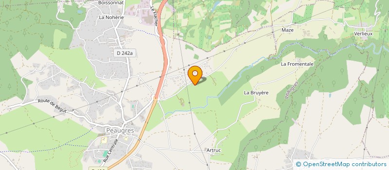 localisation de l'entreprise FOX TEAM à SAINT-DESIRAT