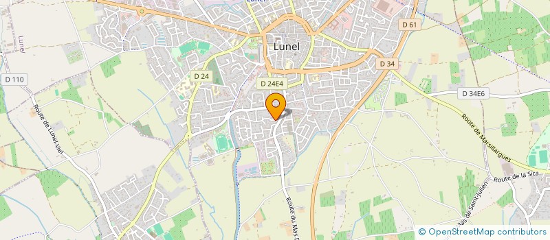 localisation de l'entreprise FOX TELECOM à LUNEL