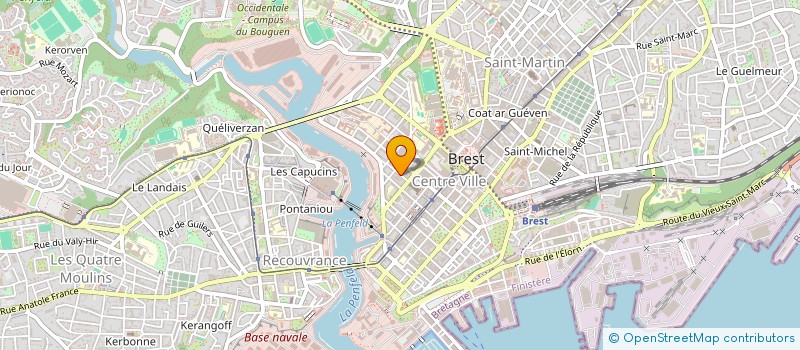 localisation de l'entreprise FOX TROT  BREST