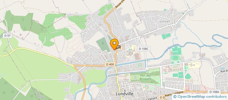 localisation de l'entreprise FOX TWO  LUNEVILLE