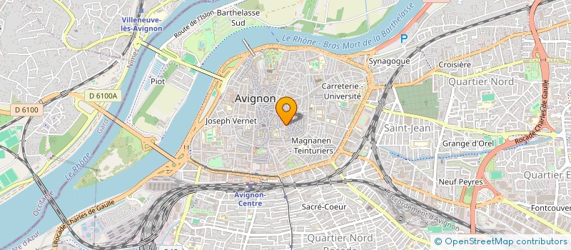 localisation de l'entreprise FOXALYS  AVIGNON