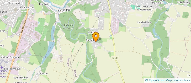 localisation de l'entreprise FOXAPASS à VEIGNE