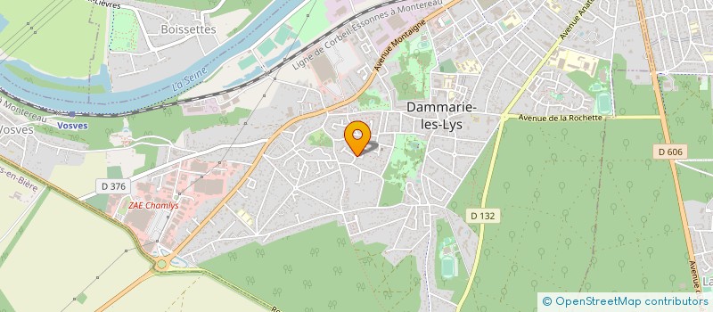localisation de l'entreprise FOXAPET à DAMMARIE-LES-LYS