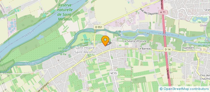 localisation de l'entreprise FOXCOM  SAINT-HILAIRE-SAINT-MESMIN