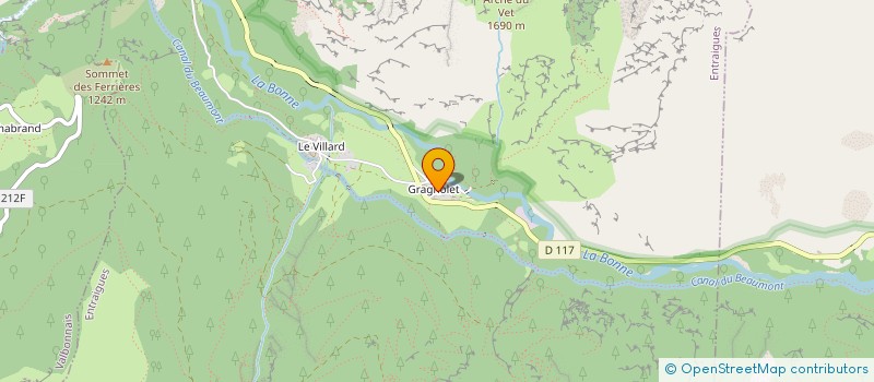 localisation de l'entreprise FOXCORPO  ENTRAIGUES