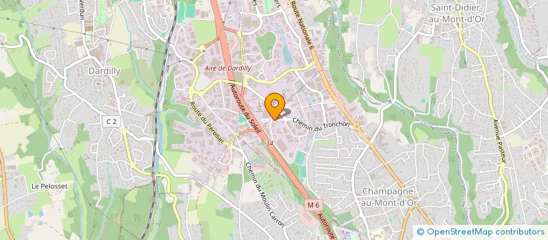 localisation de l'entreprise FOXGLOVE à LYON