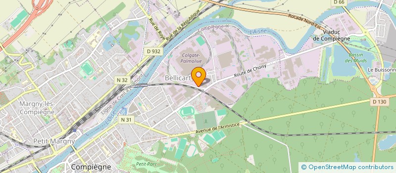 localisation de l'entreprise FOXIE  COMPIEGNE