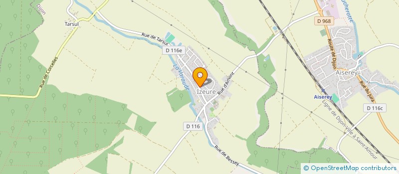 localisation de l'entreprise FOXIMMO  IZEURE