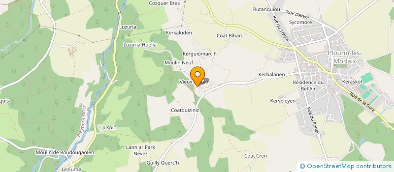 localisation de l'entreprise FOXIMO  PLOURIN-LES-MORLAIX