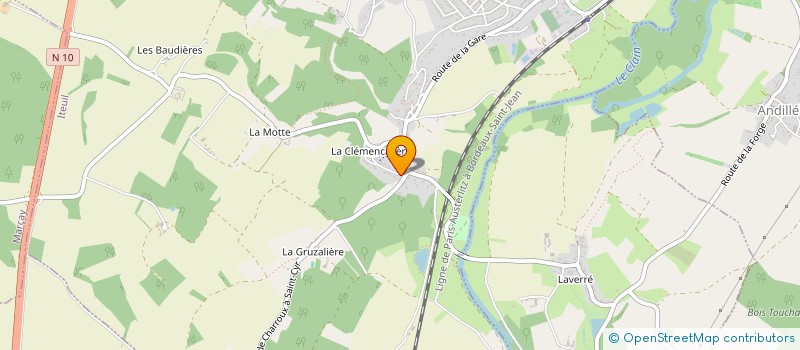 localisation de l'entreprise FOXINVEST  ITEUIL