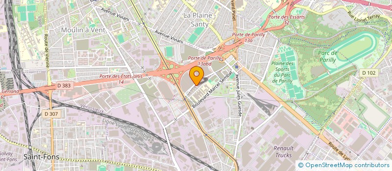 localisation de l'entreprise FOXO INGENIERIE  SAINT-PRIEST