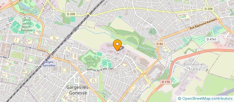 localisation de l'entreprise FOXPHONE à GARGES-LES-GONESSE