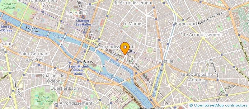 localisation de l'entreprise FOXTROT à PARIS