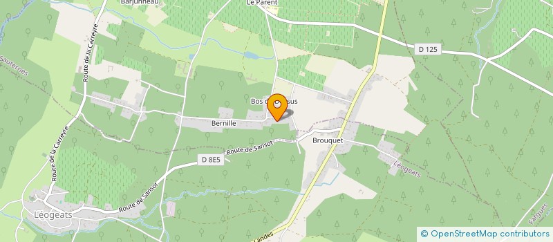 localisation de l'entreprise FOXY DEPA 'N POSE à SAUTERNES