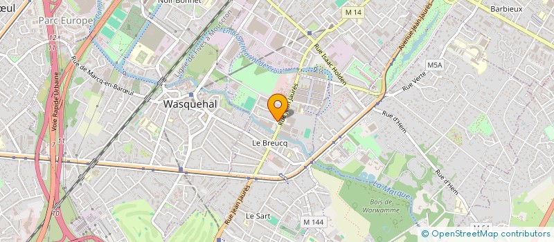 localisation de l'entreprise FOXY NERDS STUDIO à VILLENEUVE D ASCQ