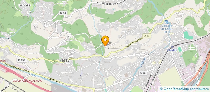 localisation de l'entreprise FOXYGENE à PASSY
