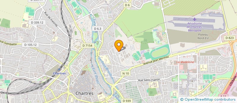 localisation de l'entreprise FOYER ACCUEIL CHARTRAIN à CHARTRES