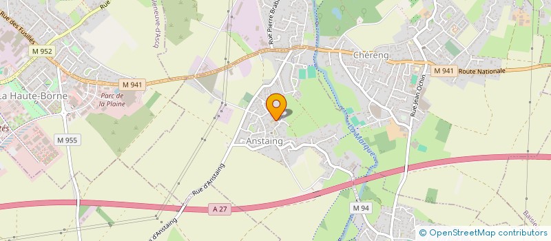 localisation de l'entreprise FOYER ASSOC LA FRATERNITE  ANSTAING