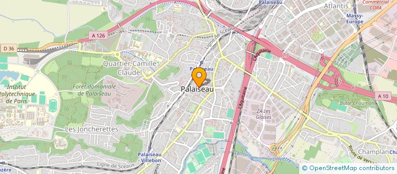 localisation de l'entreprise FOYER CLUB GERARD PHILIPPE à PALAISEAU