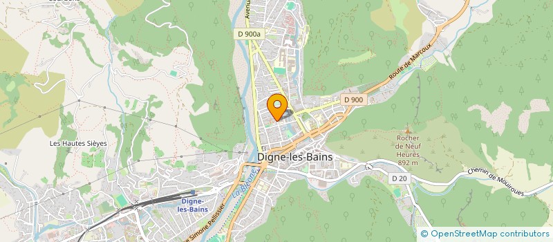 localisation de l'entreprise FOYER CULTUREL SOCIAL ECOLE NORMALE à DIGNE-LES-BAINS