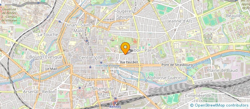 localisation de l'entreprise FOYER D ACCUEIL L OASIS à RENNES