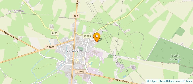 localisation de l'entreprise FOYER D ACCUEIL LE GARMOUZET à LA CAPELLE