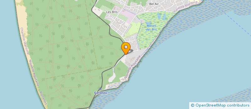 localisation de l'entreprise FOYER D'ACCUEIL MEDICALISE DE LANNELONGUE à SAINT-TROJAN-LES-BAINS