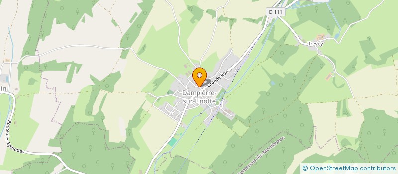 localisation de l'entreprise FOYER D'ANIMATION ET DE LOISIRS  DAMPIERRE-SUR-LINOTTE