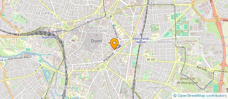 localisation de l'entreprise FOYER D'ETUDIANTES SAUMAISE  DIJON