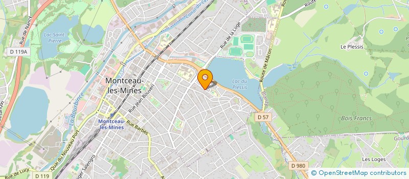 localisation de l'entreprise FOYER DE JEUNES TRAVAILLEURS  MONTCEAU-LES-MINES