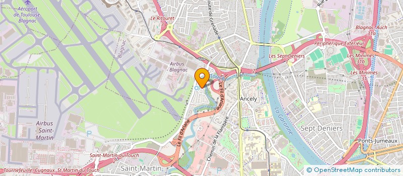 localisation de l'entreprise FOYER DE L'AMITIE DE LAYRAC à BLAGNAC