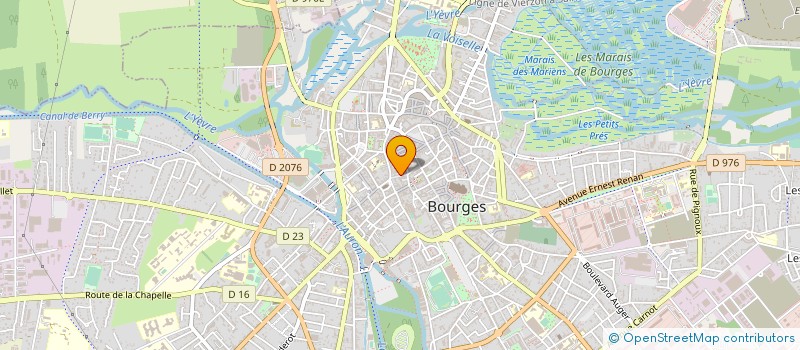 localisation de l'entreprise FOYER DE LA JEUNE FILLE  BOURGES