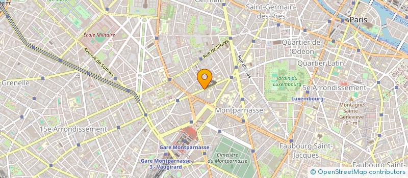 localisation de l'entreprise FOYER DE LA VISITATION à PARIS
