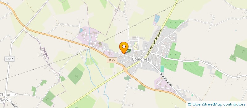 localisation de l'entreprise FOYER DE VIE ET FAM  EPAIGNES
