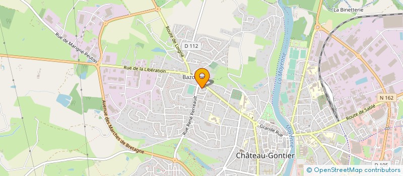 localisation de l'entreprise FOYER DES JEUNES à CHEMAZE