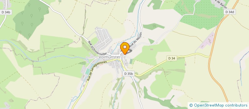 localisation de l'entreprise FOYER DES JEUNES  VOLMUNSTER
