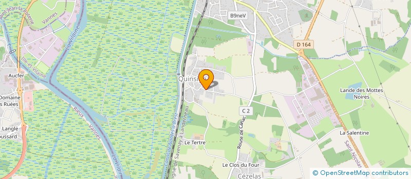 localisation de l'entreprise FOYER DES JEUNES  FEGREAC