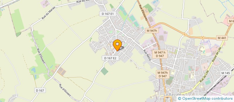 localisation de l'entreprise FOYER DES JEUNES & DE L'EDUCAT POPULAIRE à VIOLAINES