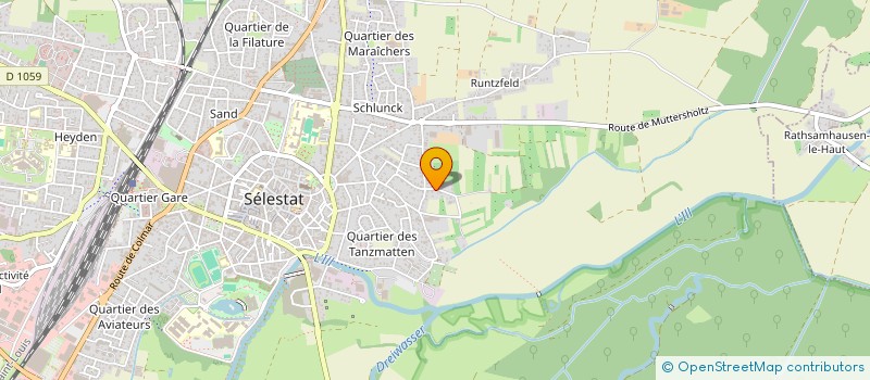 localisation de l'entreprise FOYER DES JEUNES DE MUTTERSHOLTZ  SELESTAT