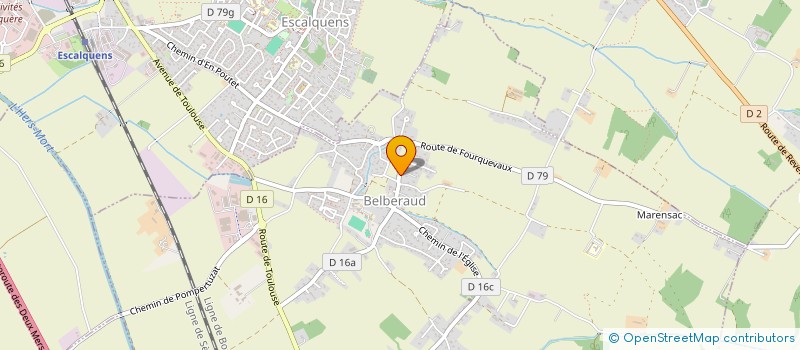 localisation de l'entreprise FOYER DES JEUNES ET D'EDUCATION à MONTGISCARD