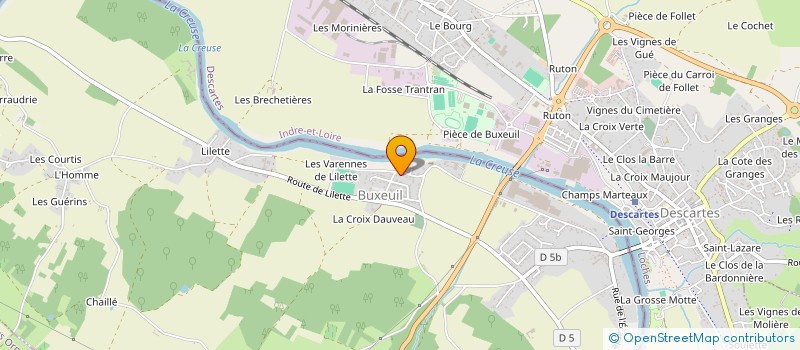 localisation de l'entreprise FOYER DES JEUNES ET D'EDUCATION POPULAIRE ET SPORTIVE DE BUXEUIL à BUXEUIL